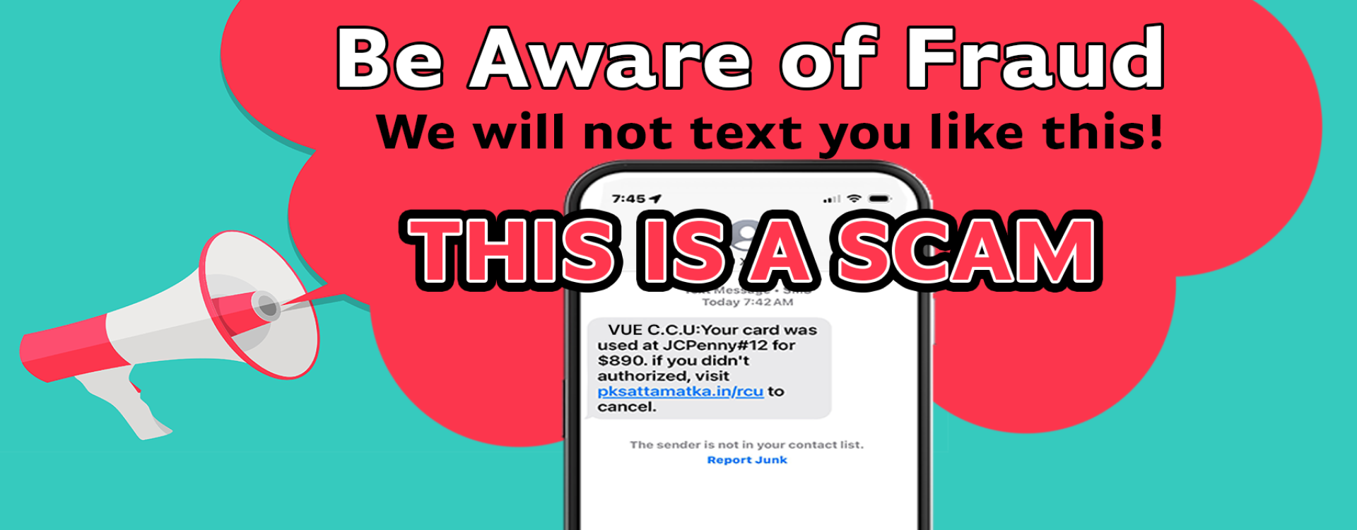 scam text screenshot 
